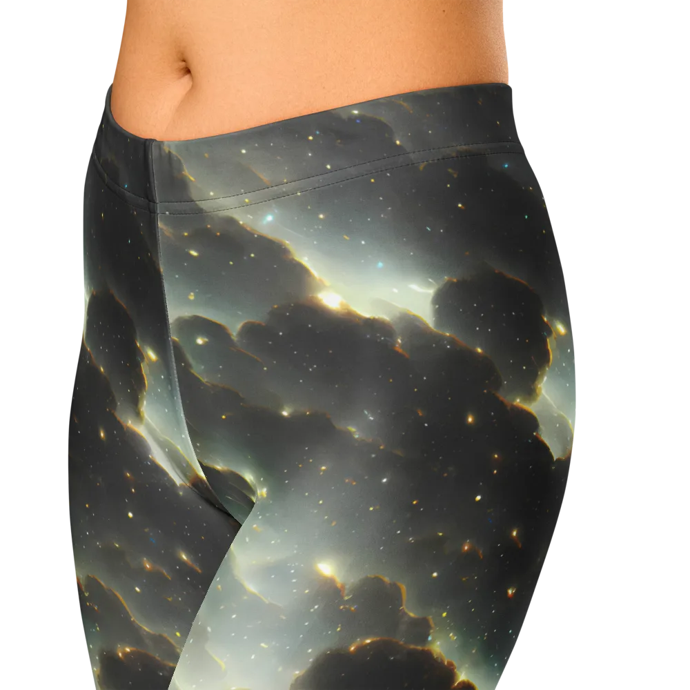 Rutkowski Nebula on Capri Leggings — Zoomed-in