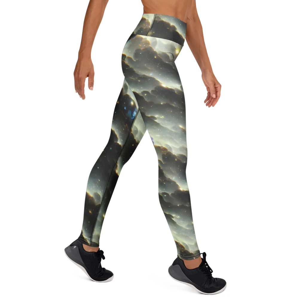 Rutkowski Nebula on Yoga Leggings — Right