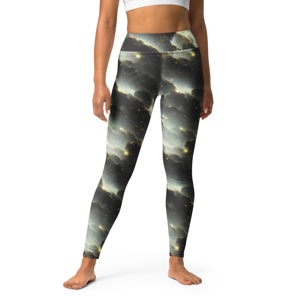 Rutkowski Nebula on Yoga Leggings — Front