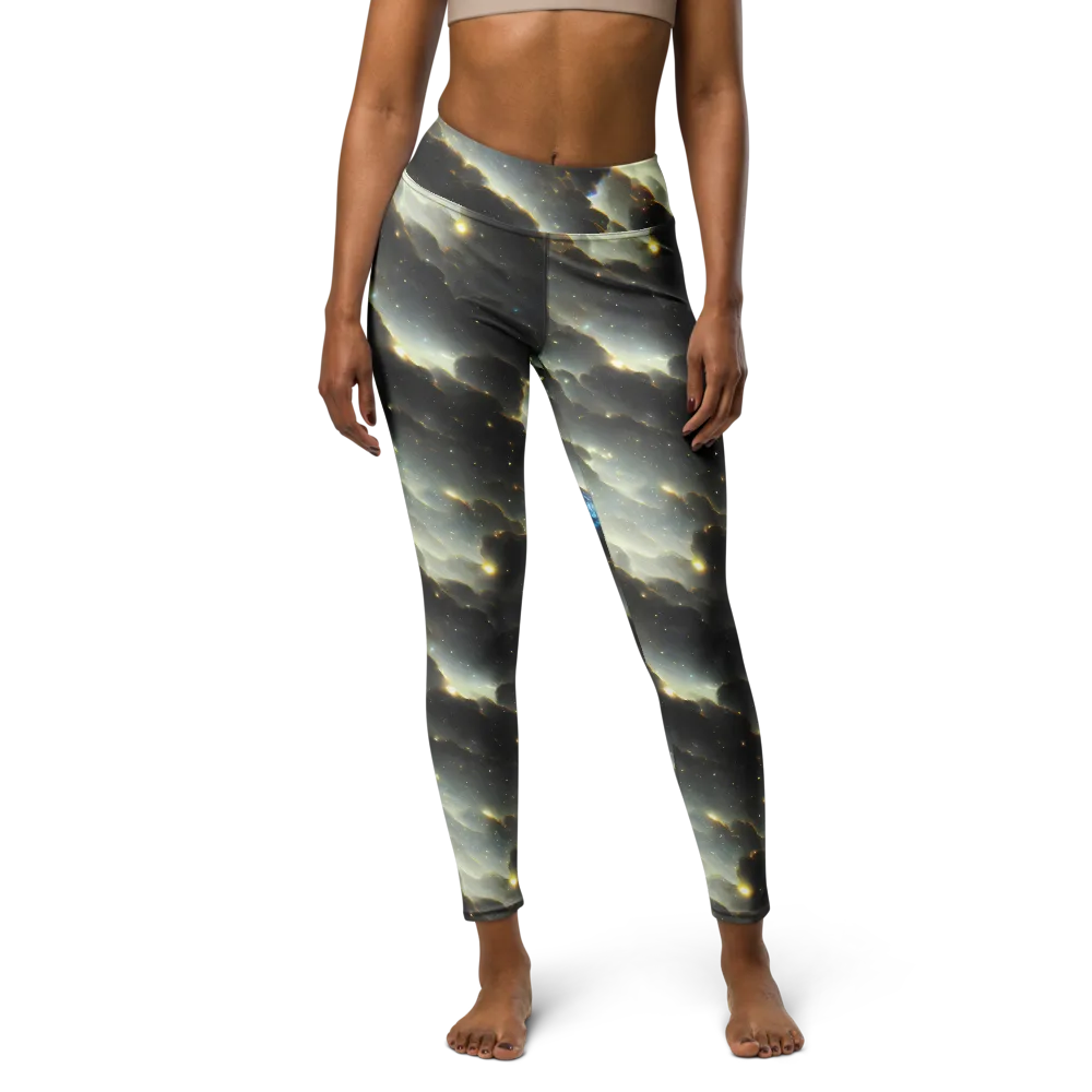 Rutkowski Nebula on Yoga Leggings — Front