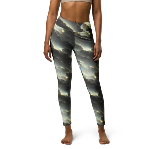 Rutkowski Nebula on a Yoga Leggings