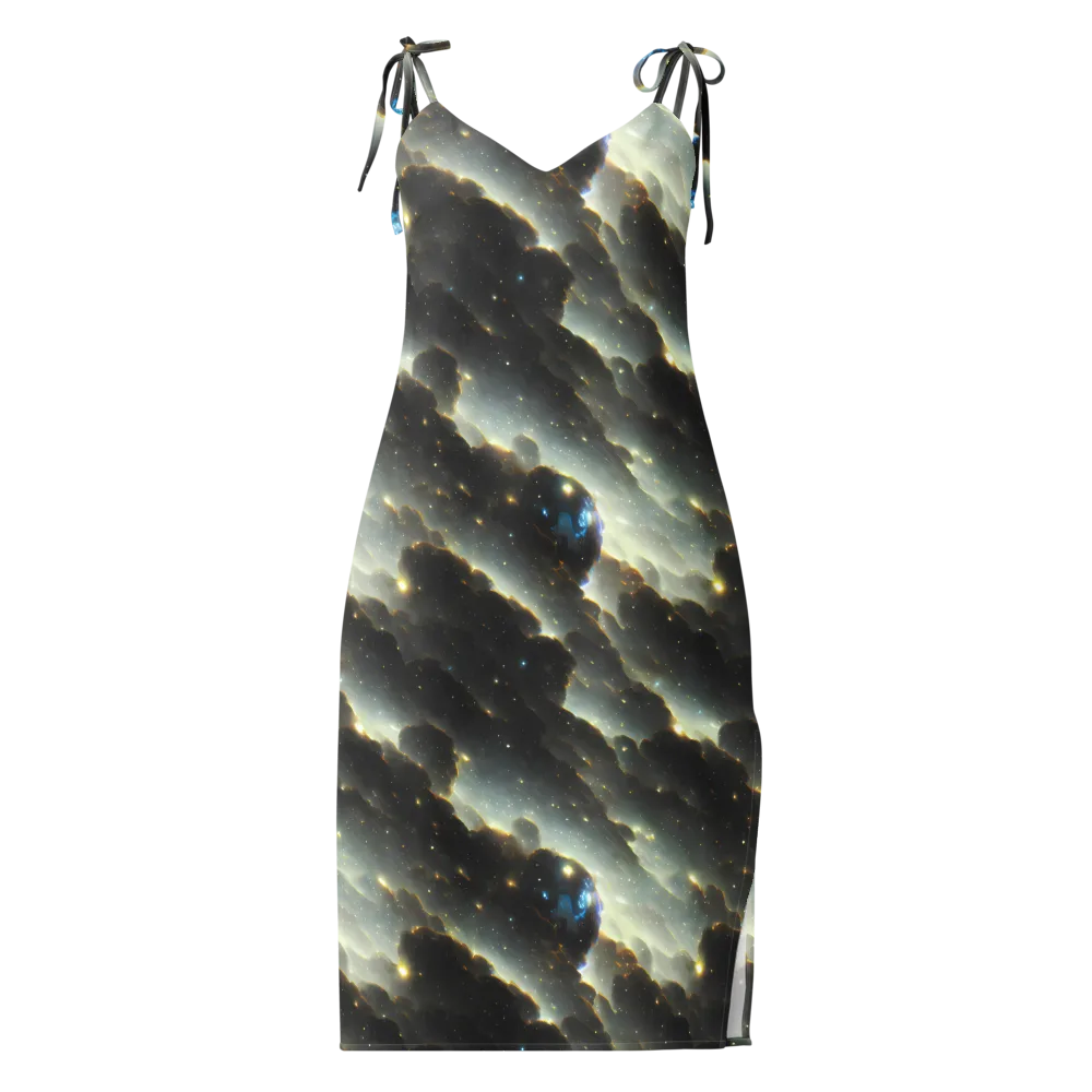 Rutkowski Nebula on Slip Dress — Front