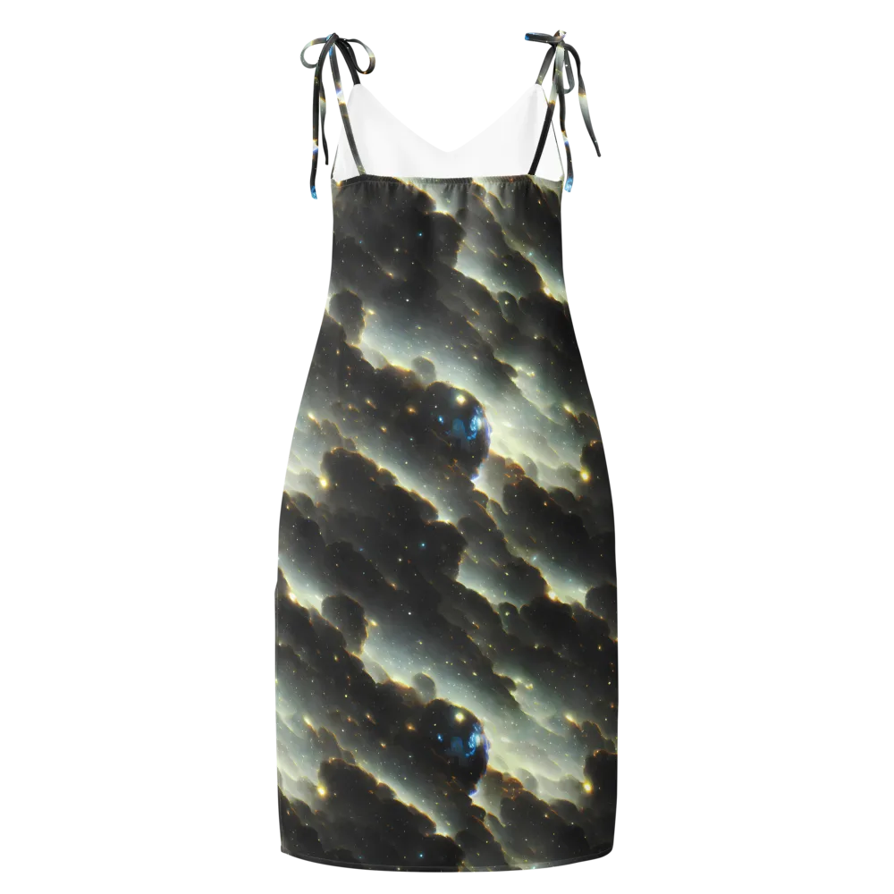 Rutkowski Nebula on Slip Dress — Back