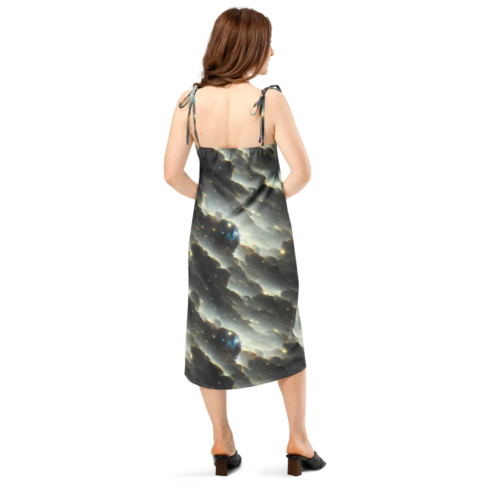 Rutkowski Nebula on Slip Dress — Back