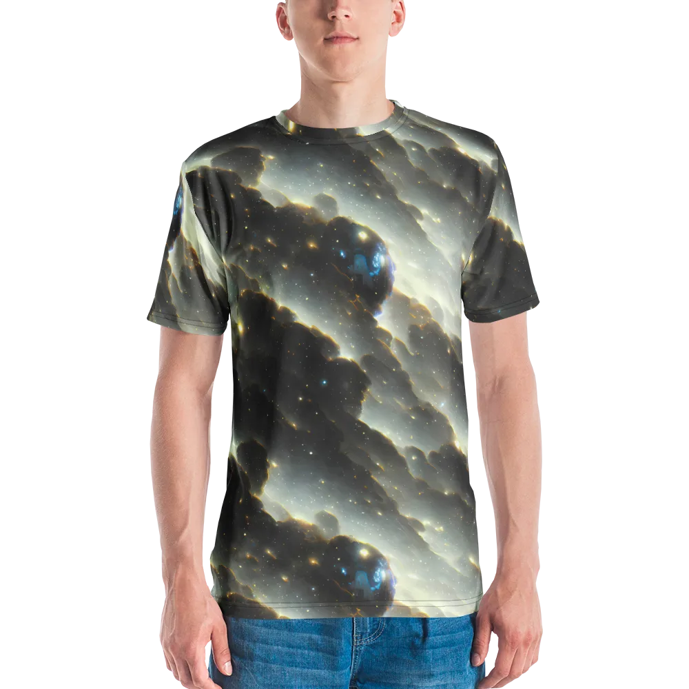 Rutkowski Nebula on Men's Crew Neck T-Shirt — Front