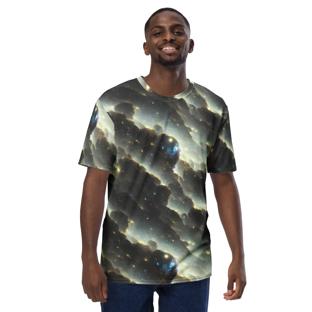 Rutkowski Nebula on Men's Crew Neck T-Shirt — Front