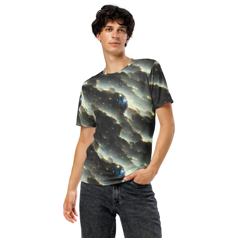 Rutkowski Nebula on Men's Crew Neck T-Shirt — Front