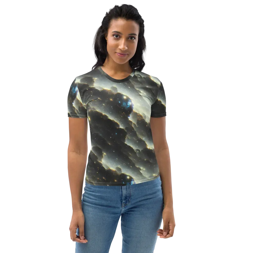 Rutkowski Nebula on Women's Crew Neck T-Shirt — Front