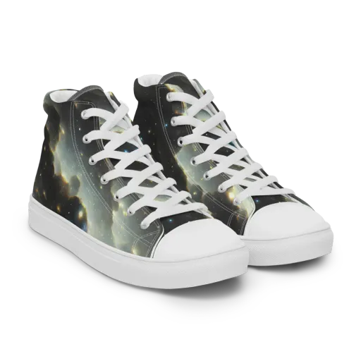 Rutkowski Nebula on a Women's High Top Canvas Shoes