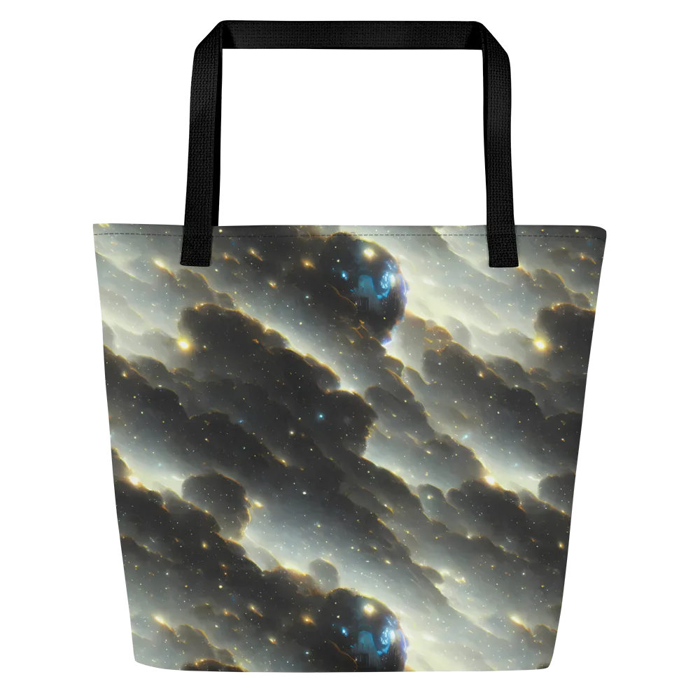 Rutkowski Nebula on Large Tote Bag W/ Pocket — Front