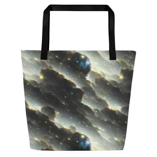 Rutkowski Nebula on a Large Tote Bag W/ Pocket