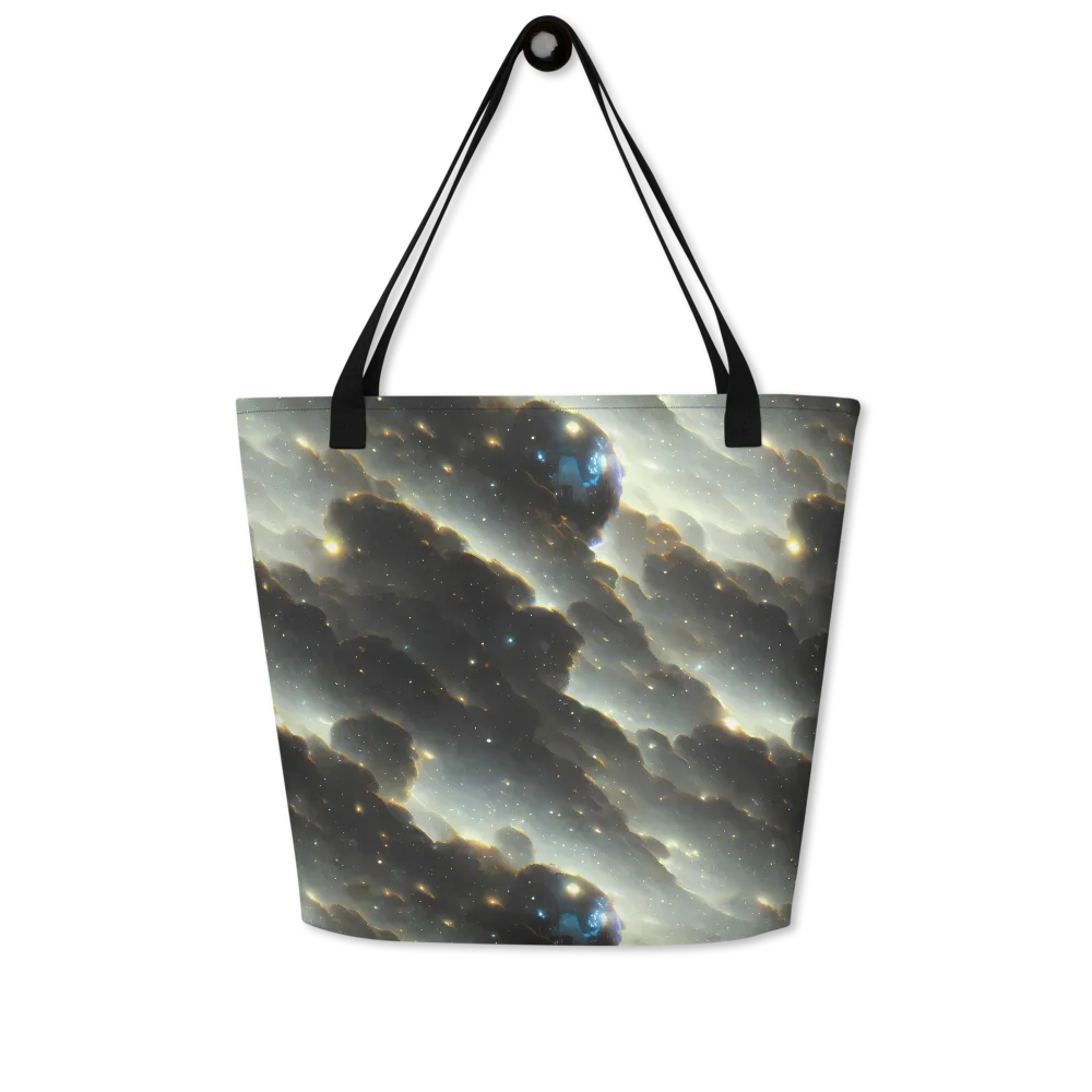 Rutkowski Nebula on Large Tote Bag W/ Pocket — Front