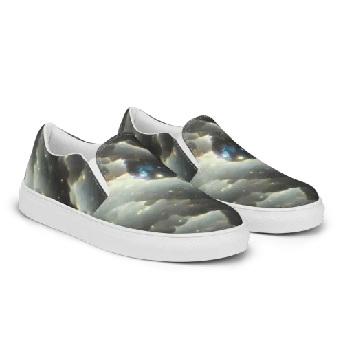 Rutkowski Nebula on a Women's Slip-On Canvas Shoes