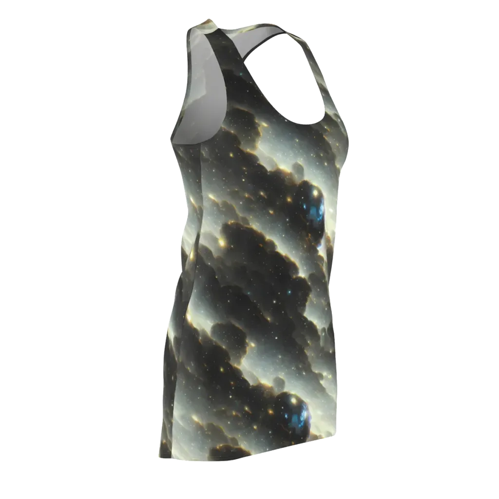 Rutkowski Nebula on Racerback Dress — Front Side