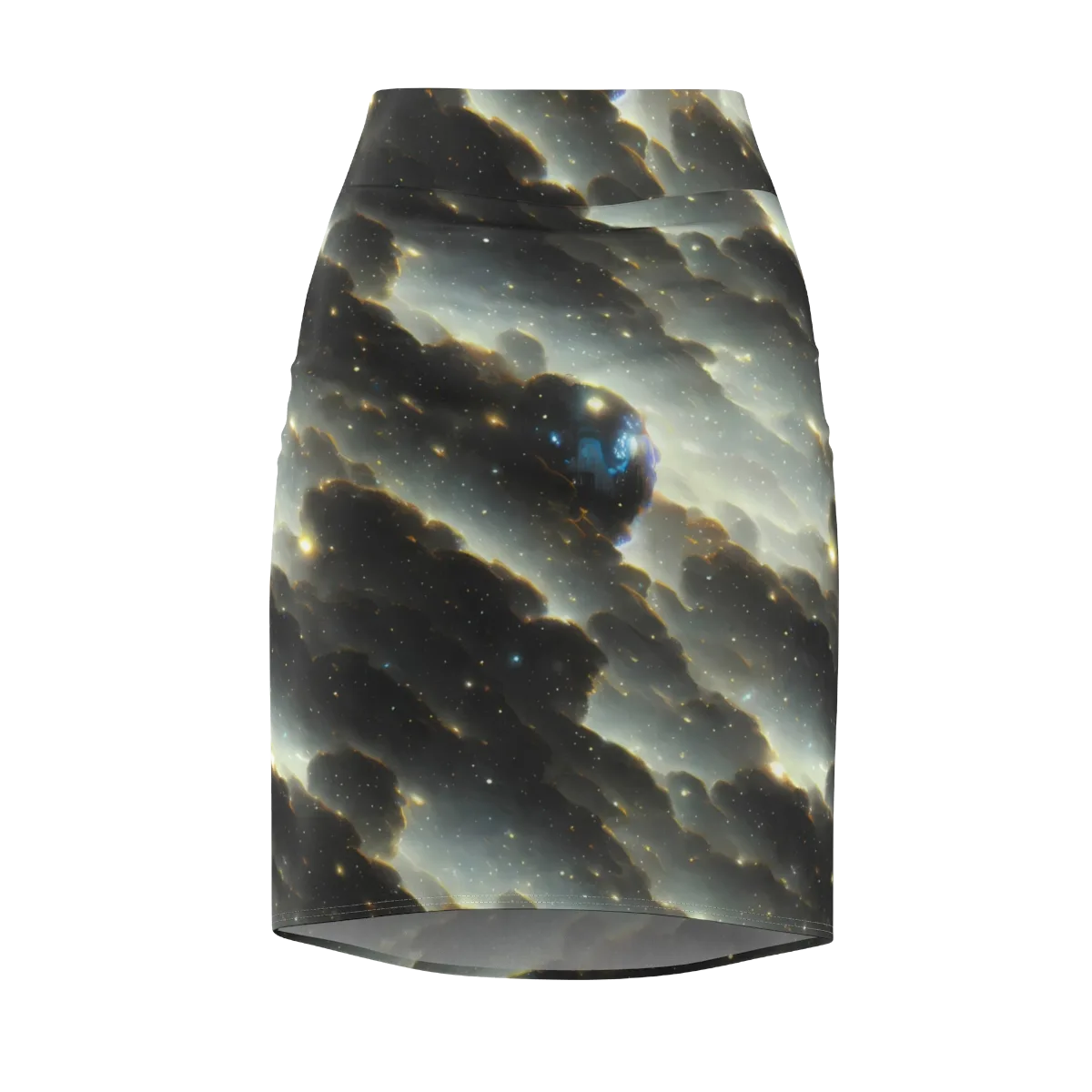 Rutkowski Nebula on Pencil Skirt — Front