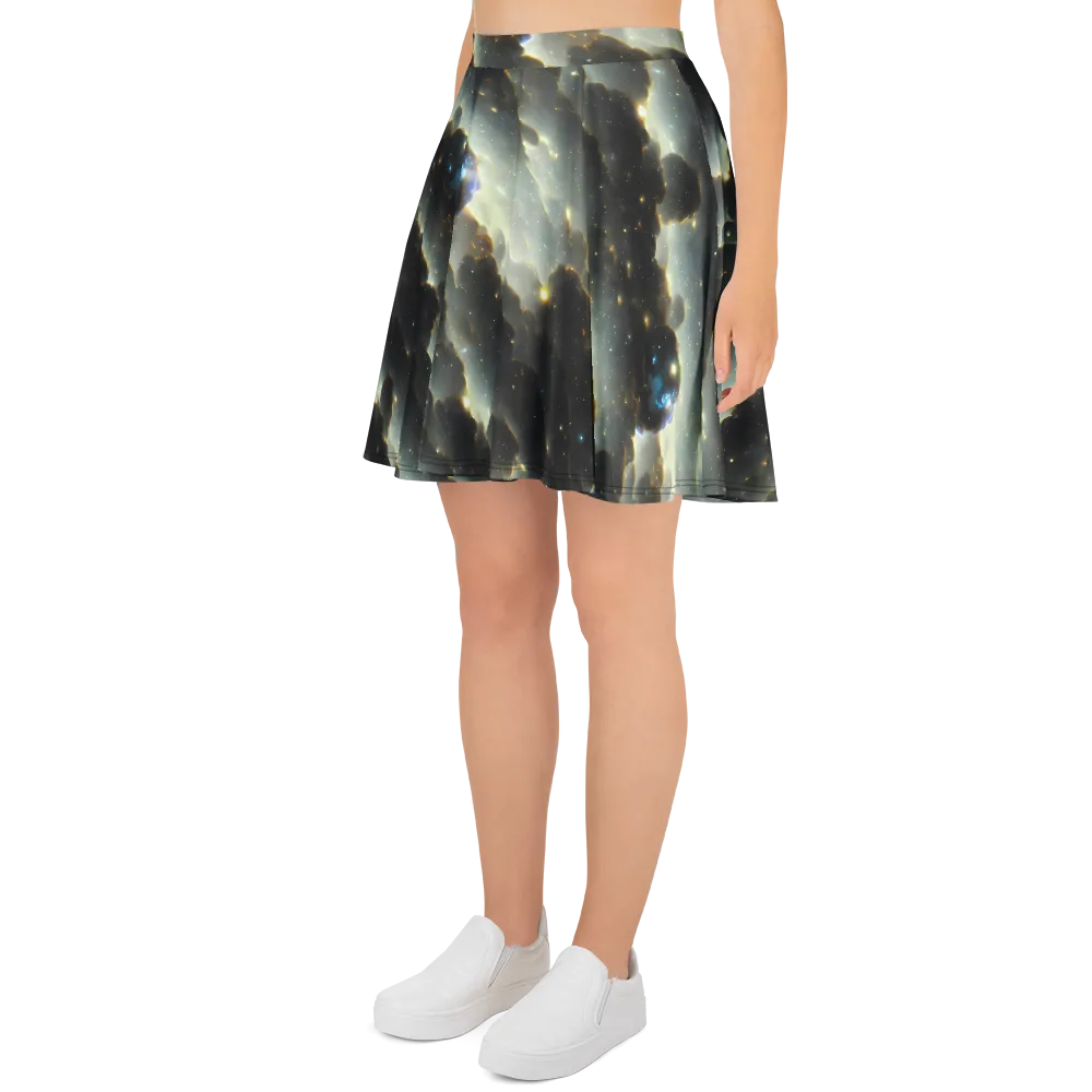 Rutkowski Nebula on Skater Skirt — Left