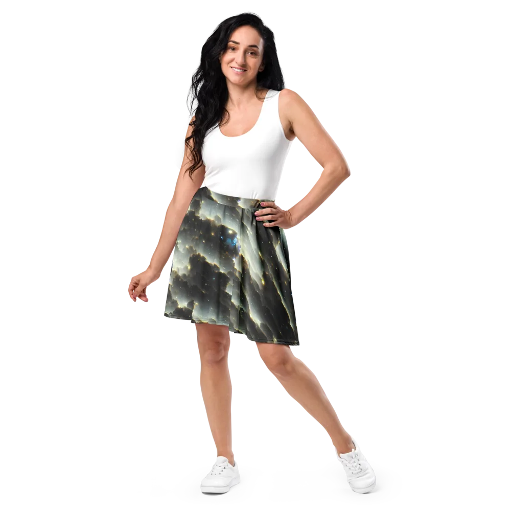 Rutkowski Nebula on Skater Skirt — Front