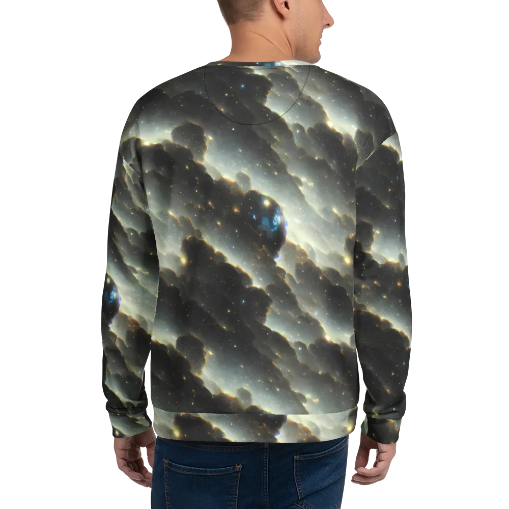 Rutkowski Nebula on Sweatshirt — Back