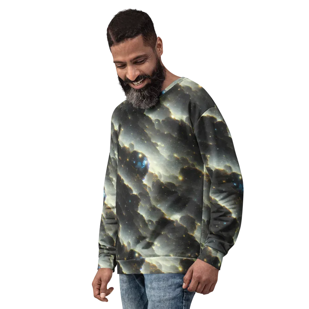 Rutkowski Nebula on Sweatshirt — Left Front