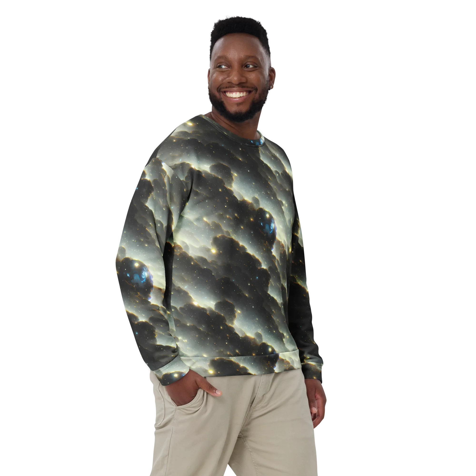 Rutkowski Nebula on Sweatshirt — Front