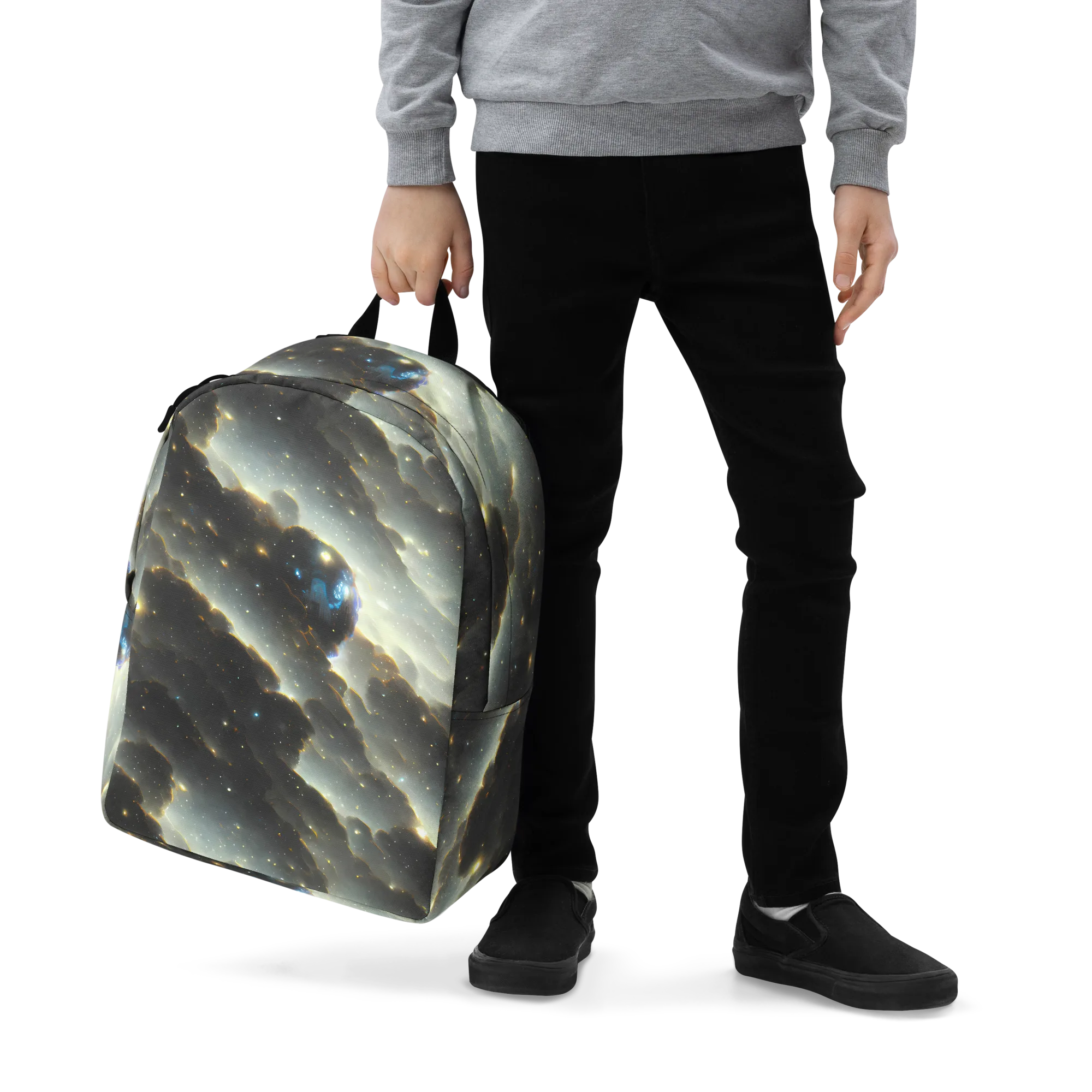 Rutkowski Nebula on Minimalist Backpack — Zoomed-in
