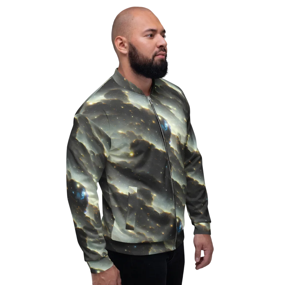 Rutkowski Nebula on Bomber Jacket — Right