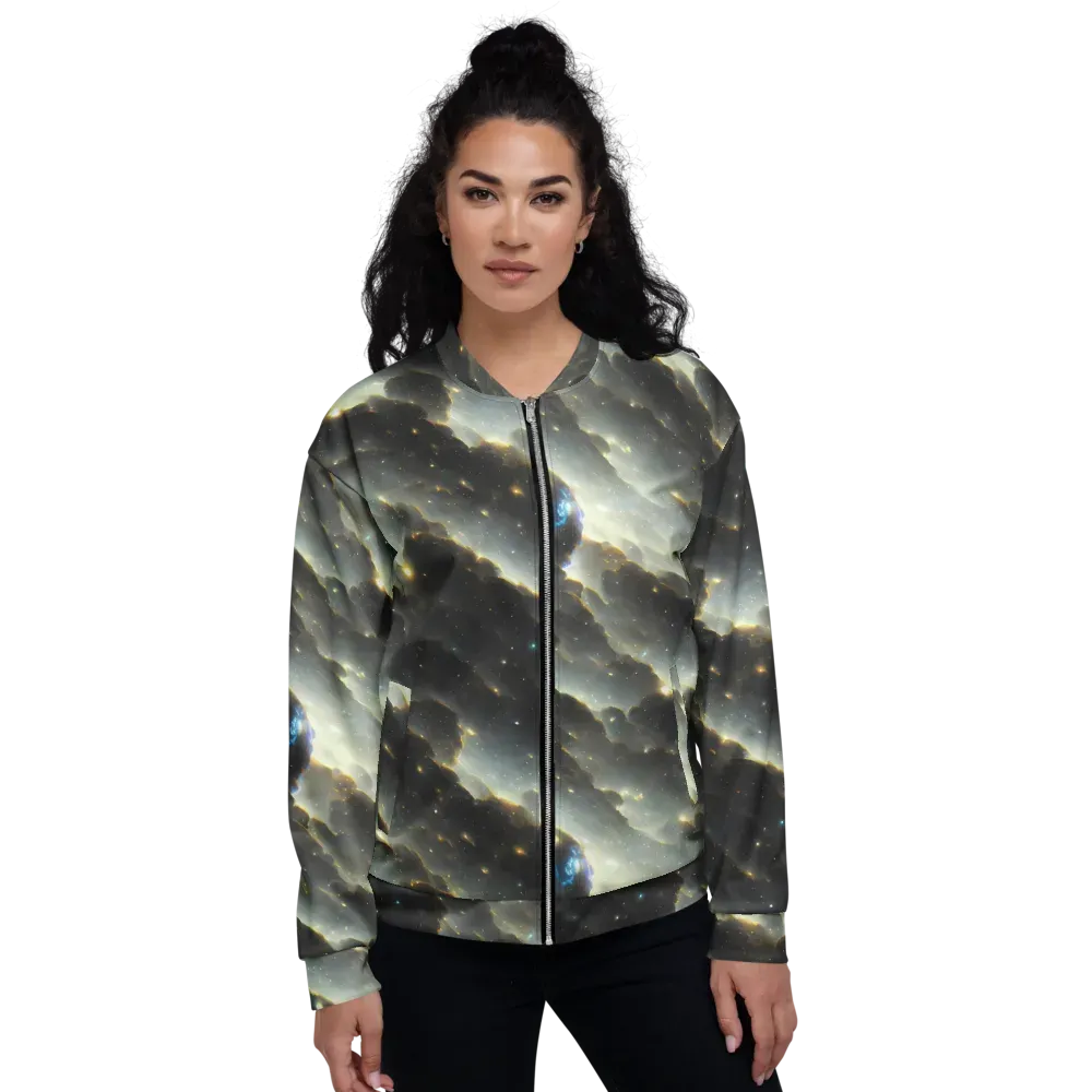 Rutkowski Nebula on Bomber Jacket — Front