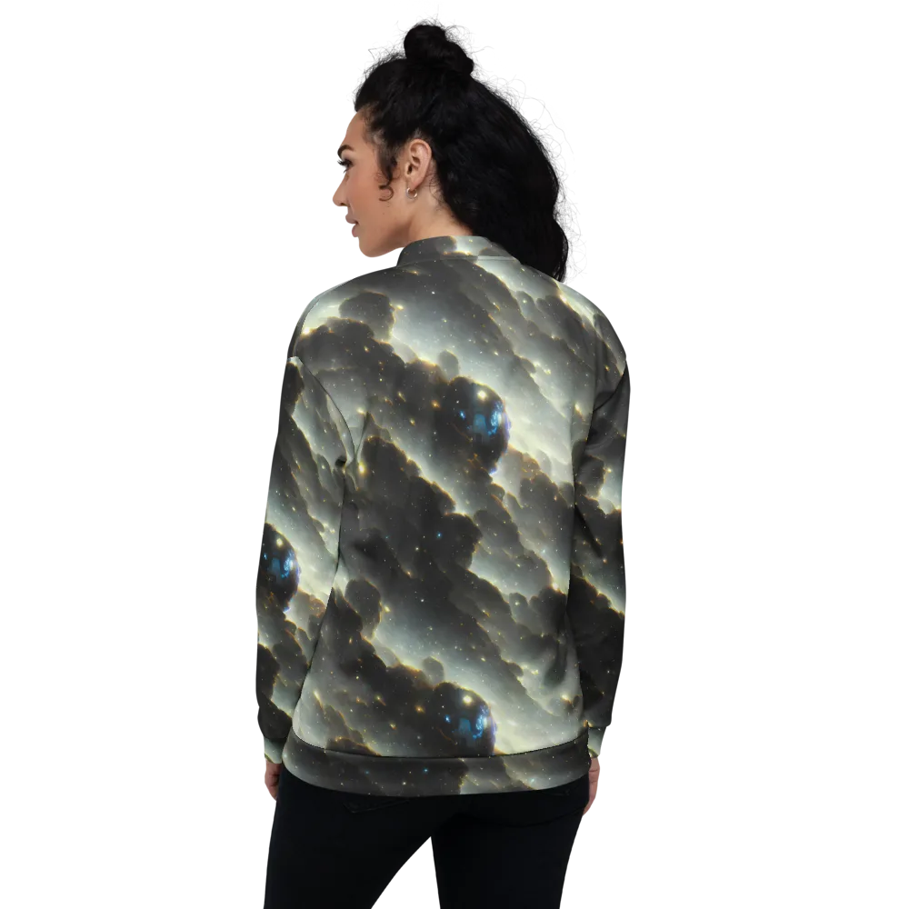 Rutkowski Nebula on Bomber Jacket — Back