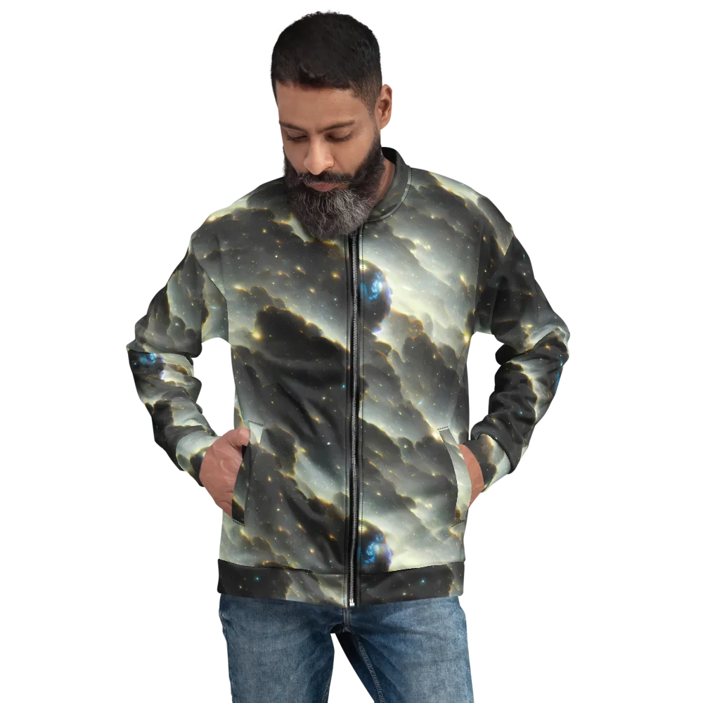 Rutkowski Nebula on Bomber Jacket — Front
