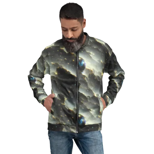 Rutkowski Nebula on a Bomber Jacket