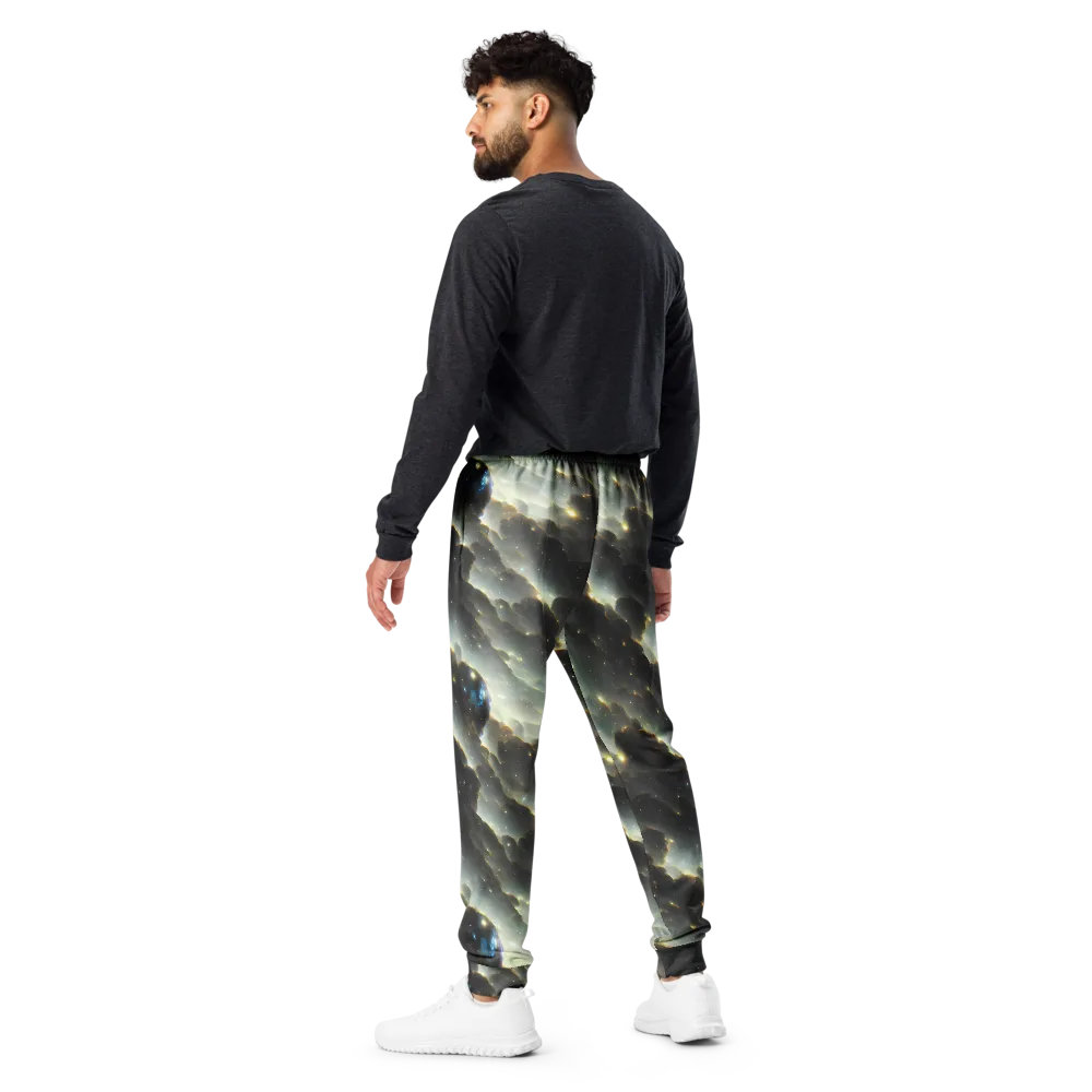 Rutkowski Nebula on Men's Joggers — Back