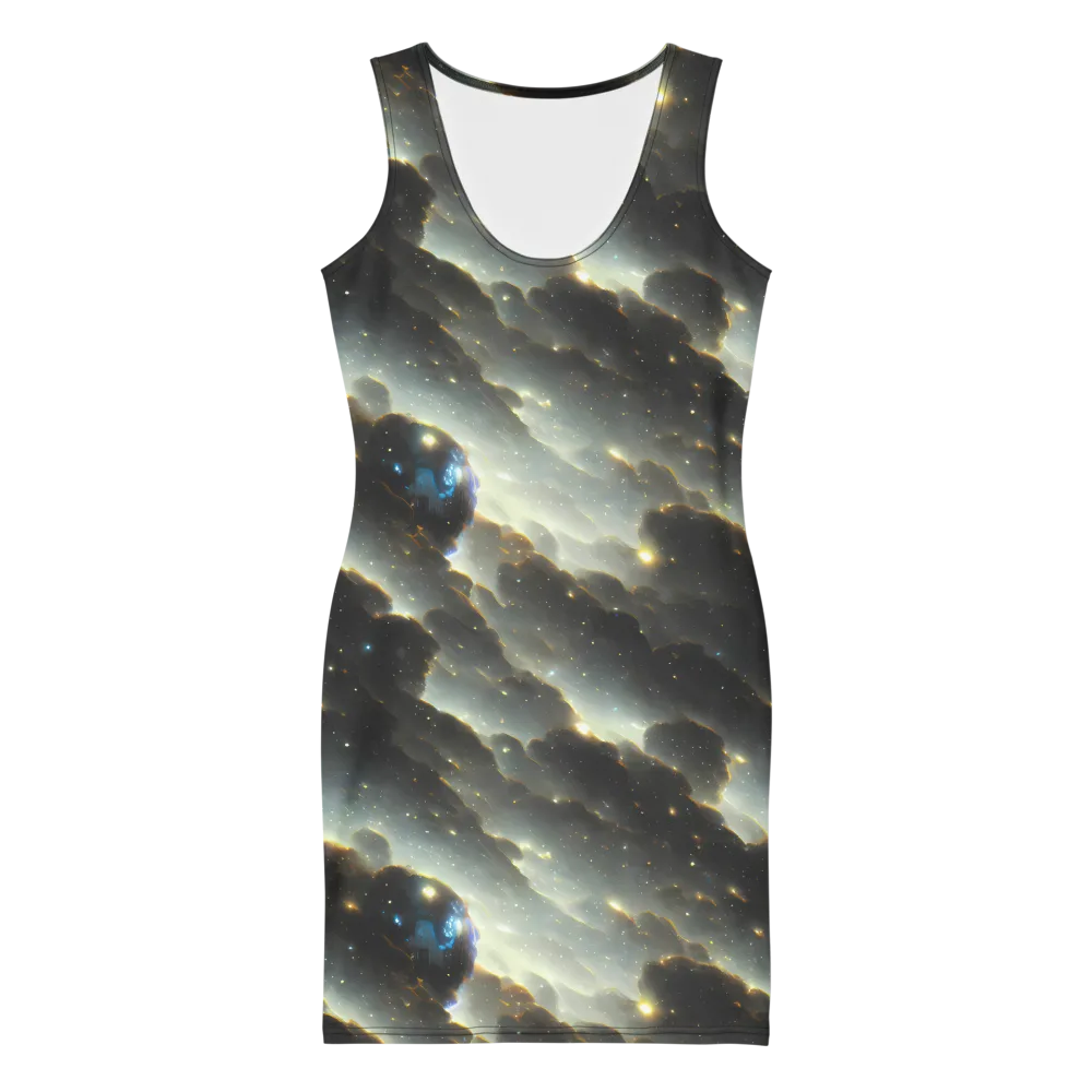 Rutkowski Nebula on Bodycon Dress — Front