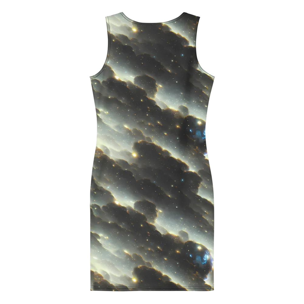 Rutkowski Nebula on Bodycon Dress — Back
