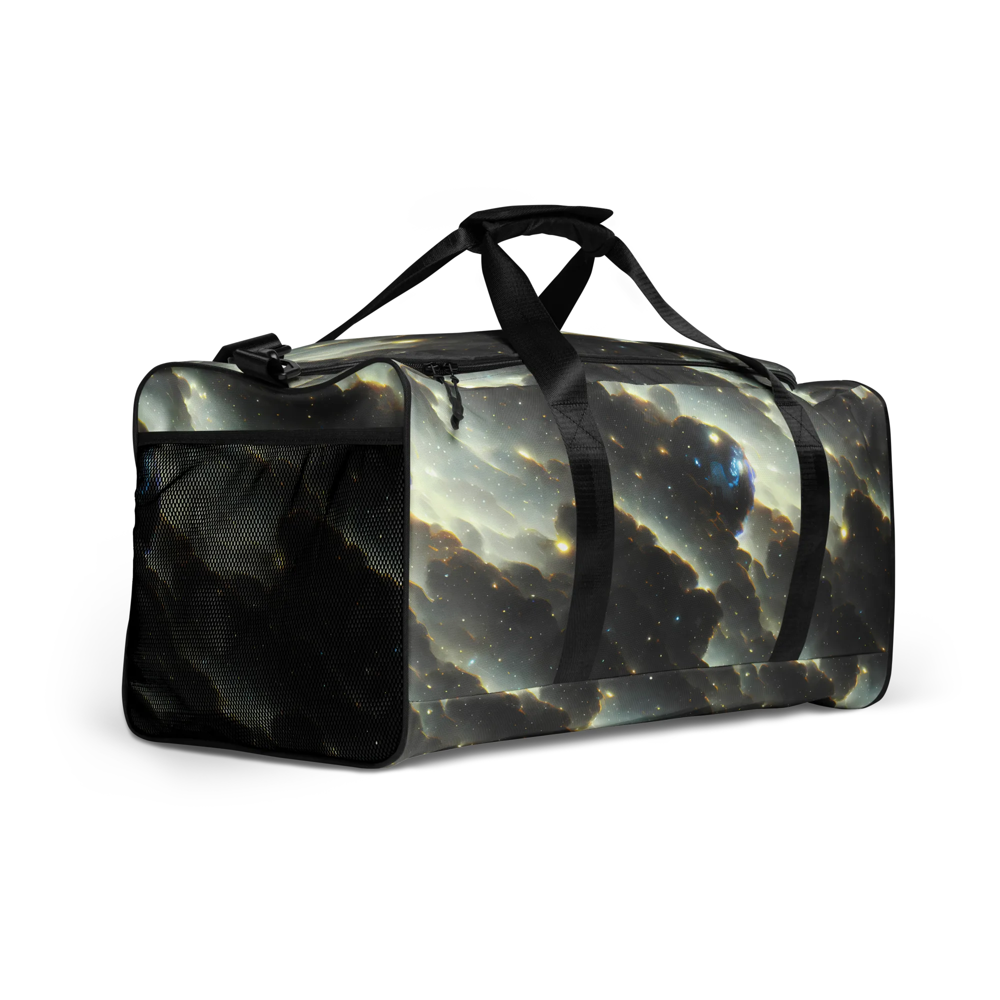 Rutkowski Nebula on Duffle Bag — Right Front