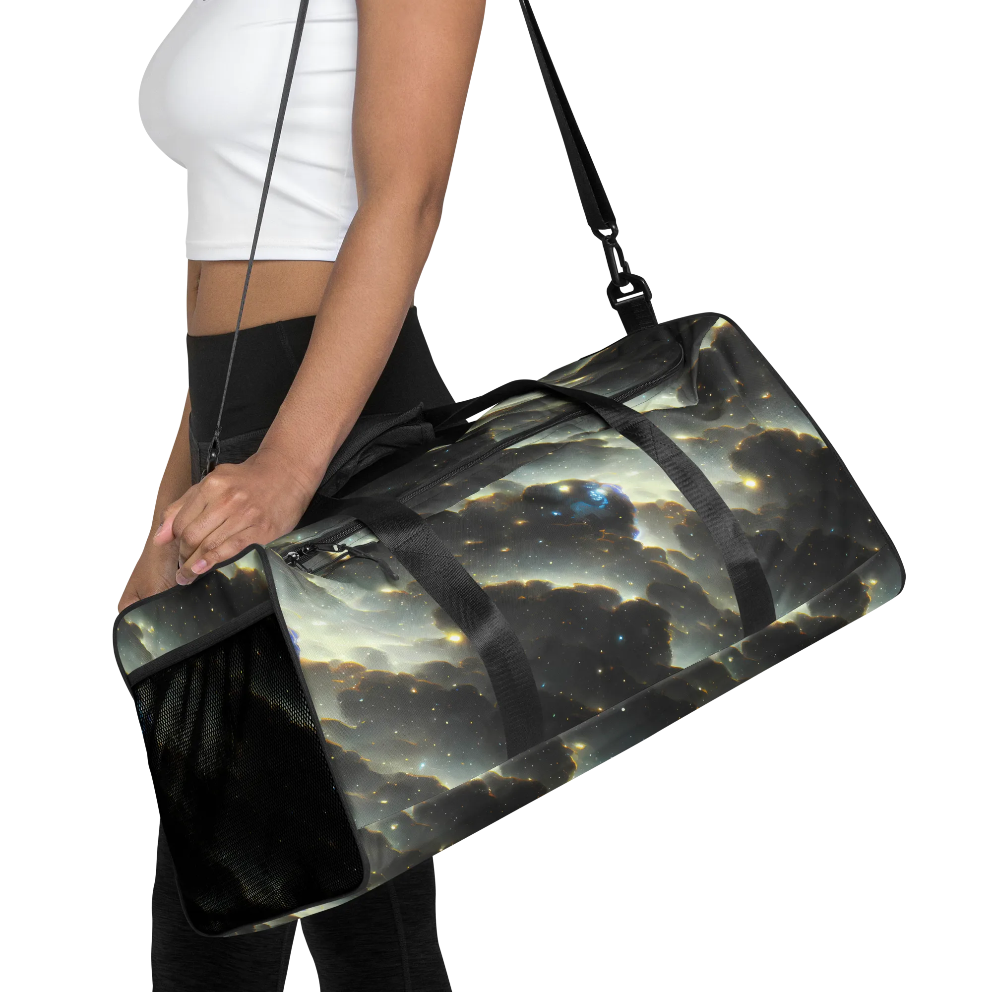 Rutkowski Nebula on Duffle Bag — Front
