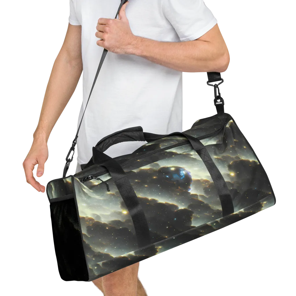 Rutkowski Nebula on Duffle Bag — Right Front