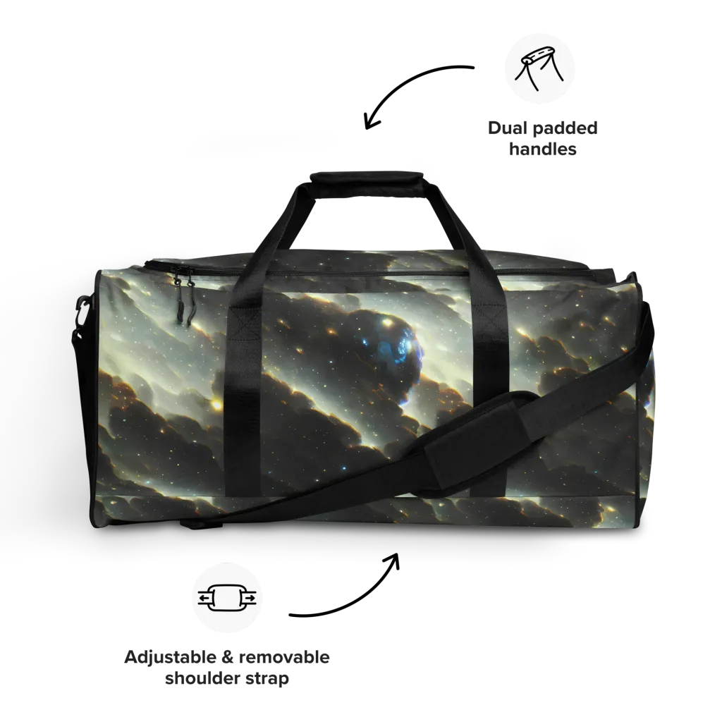 Rutkowski Nebula on Duffle Bag — Front
