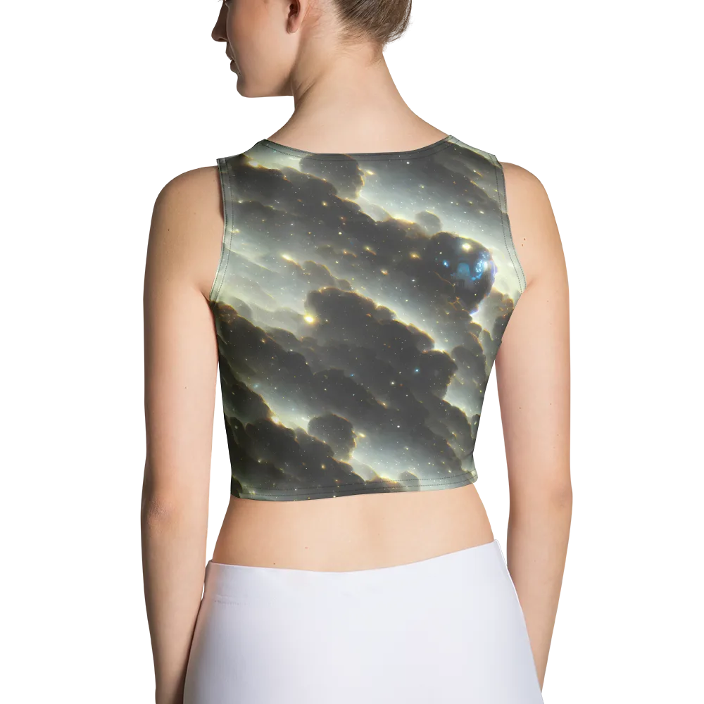 Rutkowski Nebula on Crop Top — Back