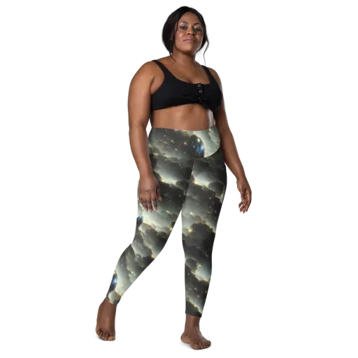 Rutkowski Nebula on a Leggings with Pockets