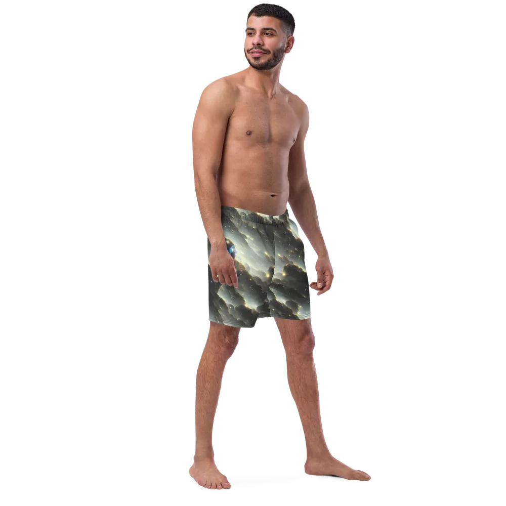 Rutkowski Nebula on Swim Trunks — Right Front