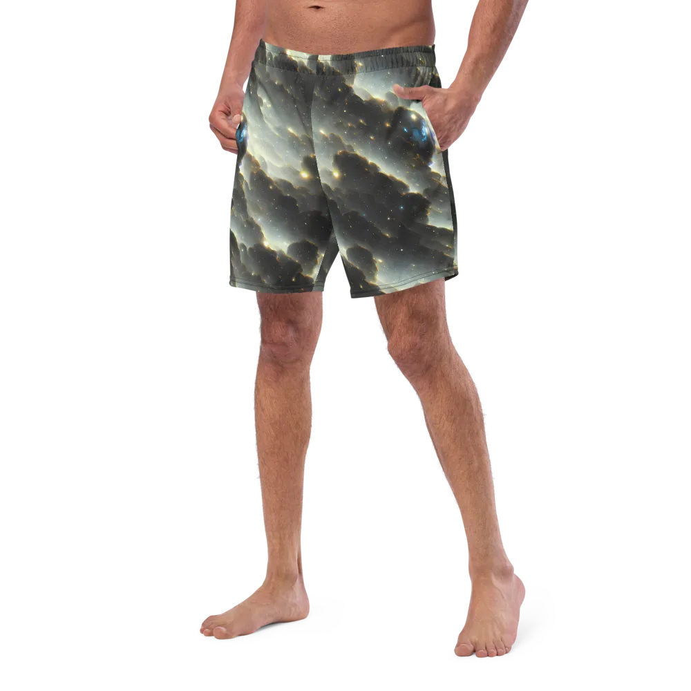 Rutkowski Nebula on Swim Trunks — Left Front