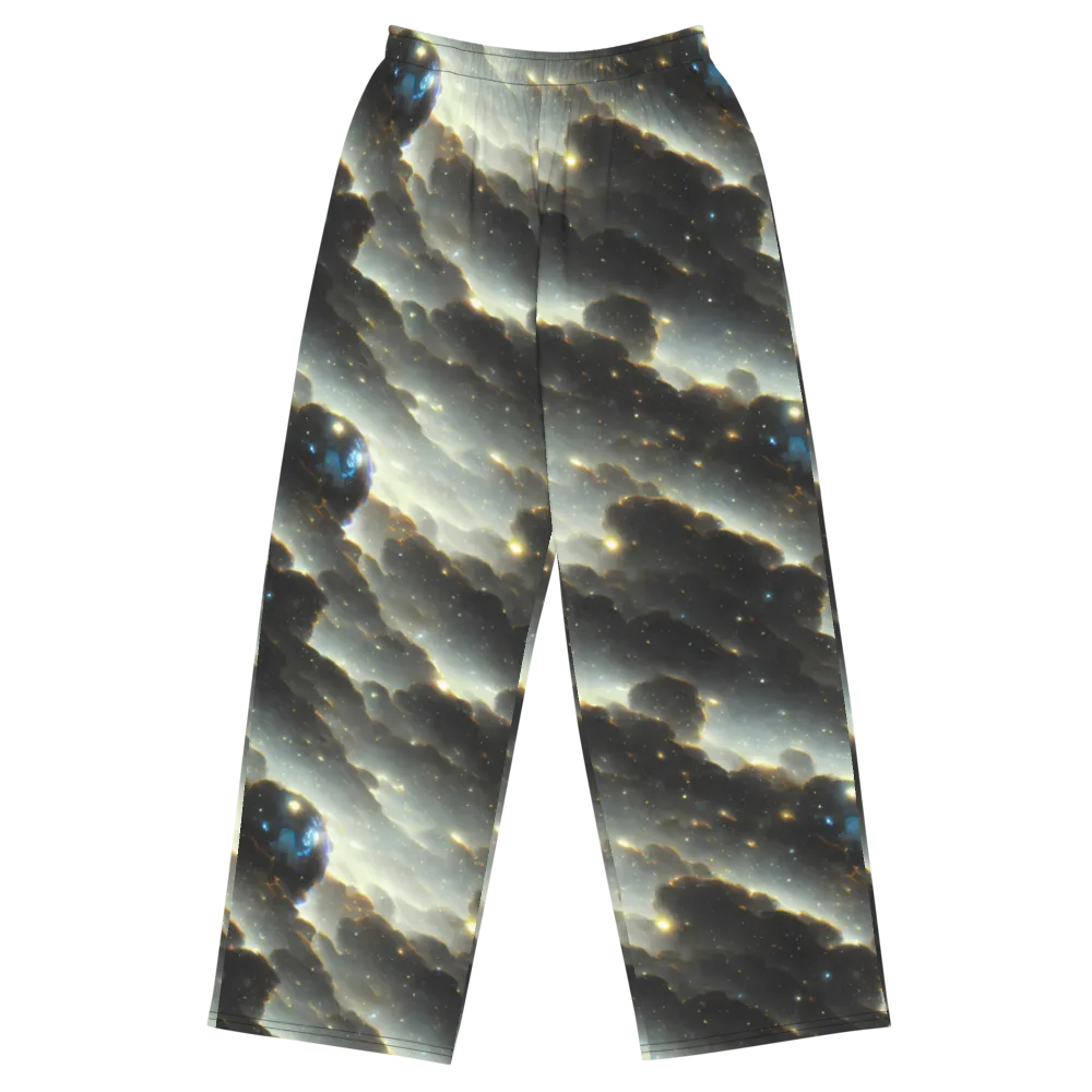 Rutkowski Nebula on Wide-Leg Pants — Front