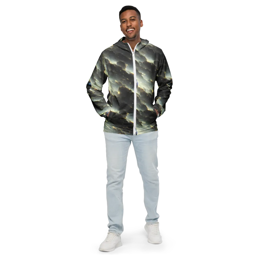 Rutkowski Nebula on Men's Windbreaker — Front