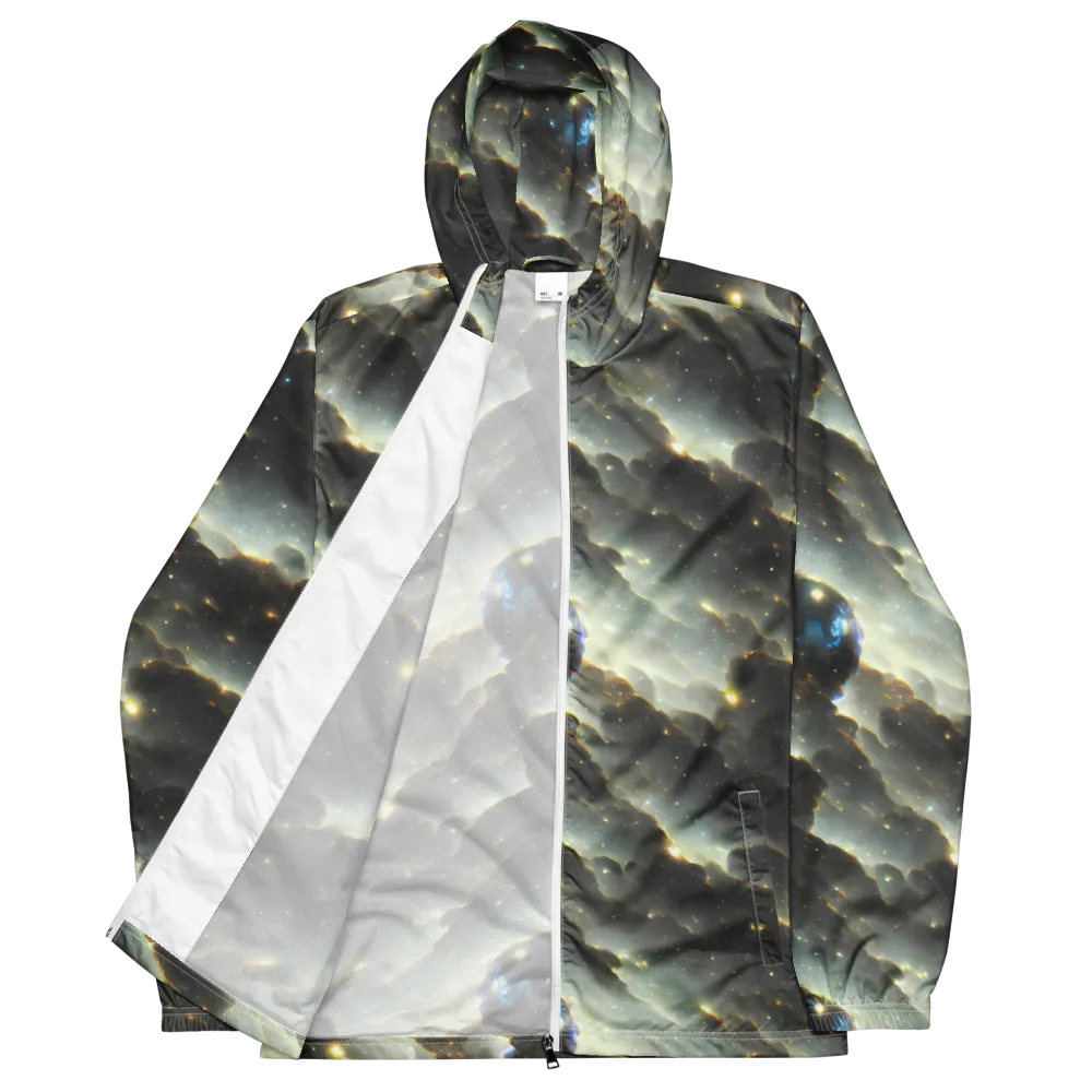 Rutkowski Nebula on Men's Windbreaker — Front