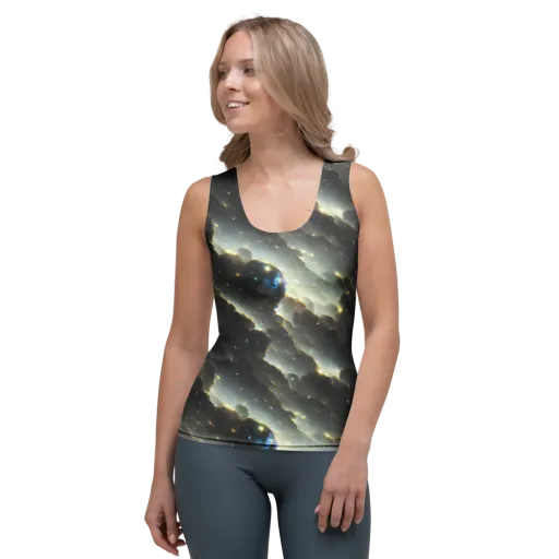 Rutkowski Nebula on a Women's Tank Top