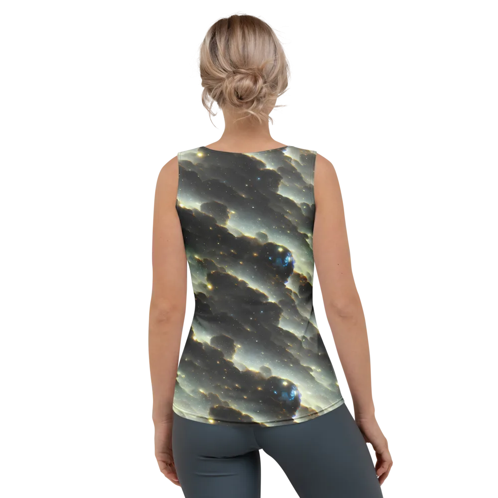 Rutkowski Nebula on Women's Tank Top — Back