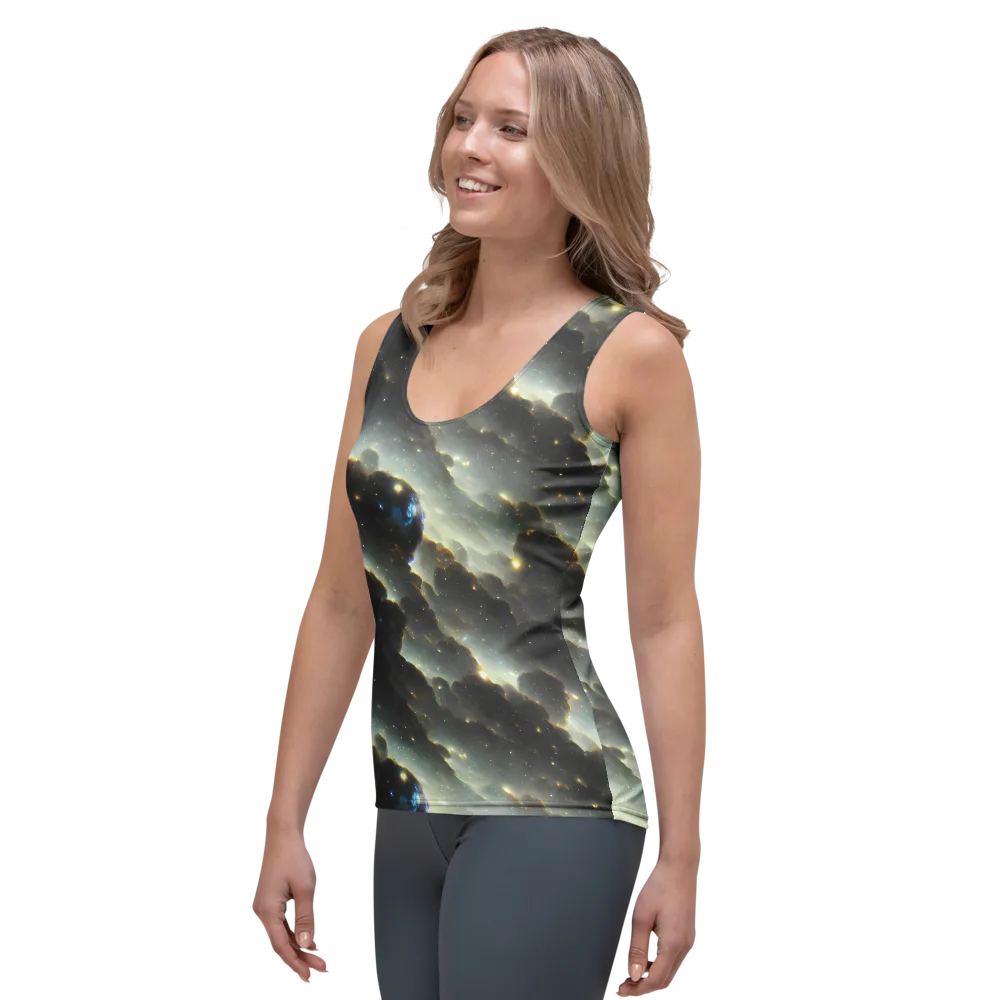 Rutkowski Nebula on Women's Tank Top — Left Front