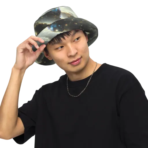 Rutkowski Nebula on a Reversible Bucket Hat