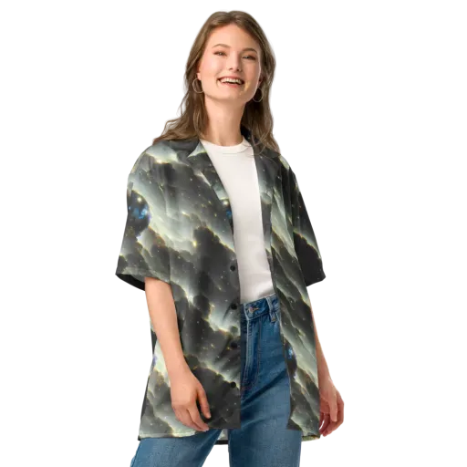 Rutkowski Nebula on a Button Shirt