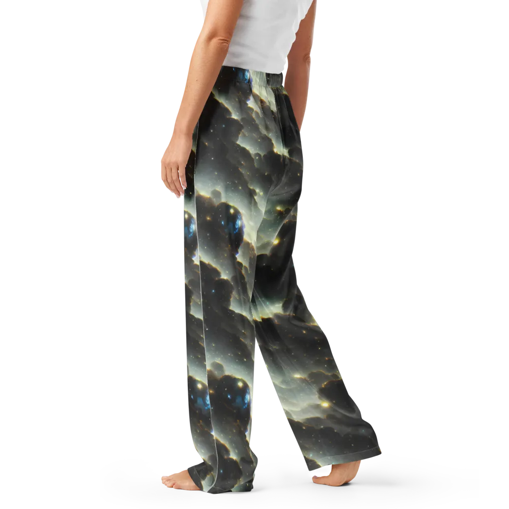 Rutkowski Nebula on Women's Pajama Pants — Left